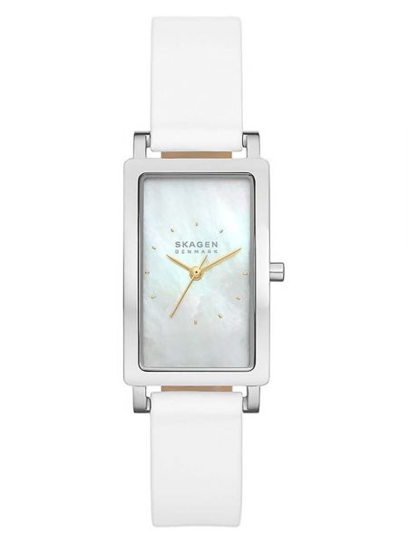 Biały zegarek Skagen