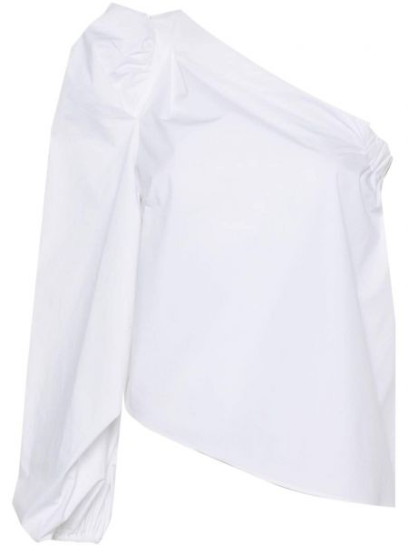 Ασύμμετρη μπλούζα Dorothee Schumacher λευκό