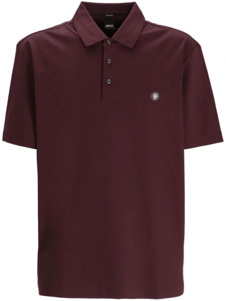 Poloshirt Boss rød