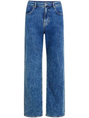 Blugi drepți Karl Lagerfeld Jeans albastru