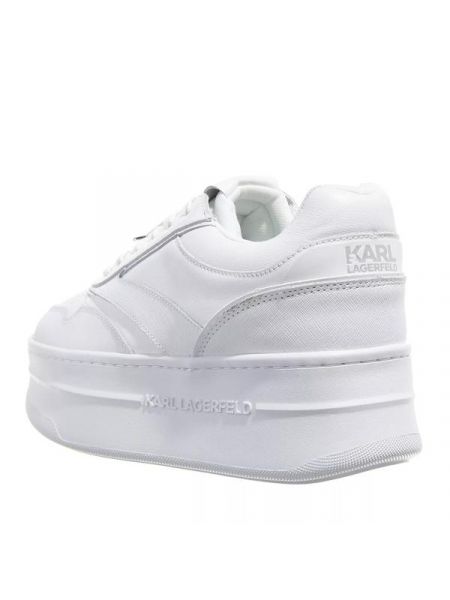 Кружевные кроссовки Karl Lagerfeld белые