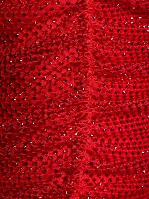 Falda de malla Giuseppe Di Morabito rojo