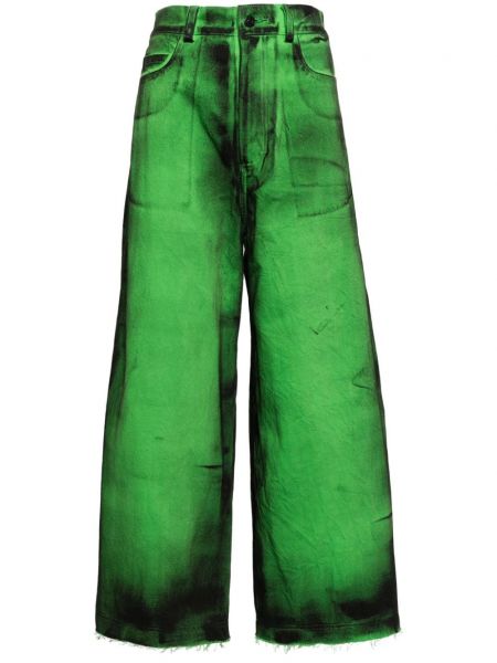 Jeans ausgestellt Melitta Baumeister grün