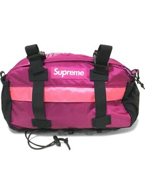 Поясная сумка Supreme фиолетовая