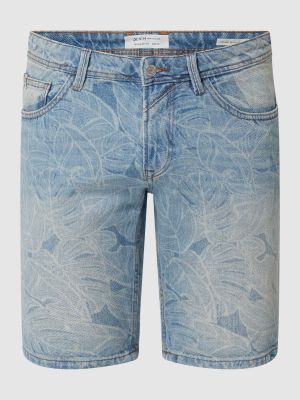 Szorty jeansowe Tom Tailor Denim niebieskie