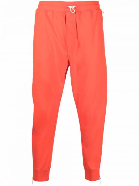 Stripete tynne bukser Dsquared2 oransje