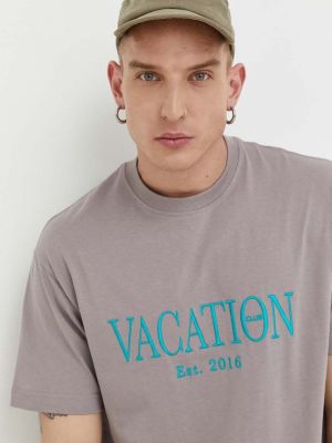Tricou din bumbac On Vacation