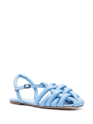 Leder sandale Hereu blau