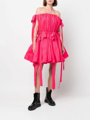 Mini kleita Alexander Mcqueen rozā
