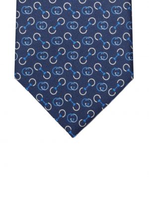 Seiden krawatte Gucci blau
