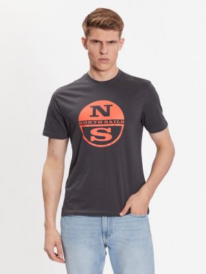 Тениска North Sails сиво