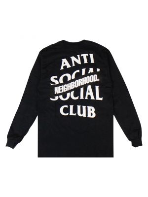Футболка с длинным рукавом Anti Social Social Club черная