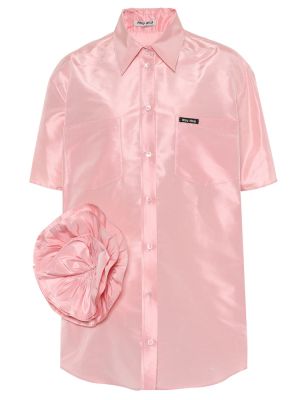 Košulja Miu Miu ružičasta