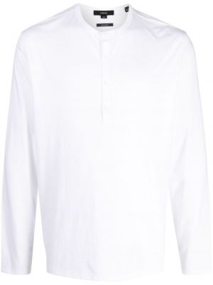 Bavlněné tričko Vince bílé