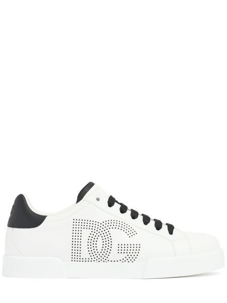 Lave sneakers Dolce & Gabbana hvid