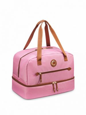 Дорожная сумка Delsey розовая