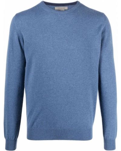 Jersey de tela jersey de cuello redondo Corneliani azul