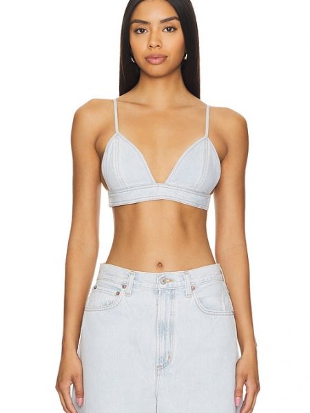 Sujetador bralette Agolde azul