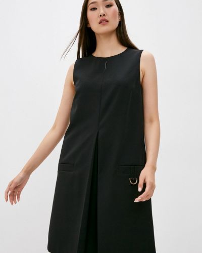 Джинсовое платье Trussardi Jeans, черное