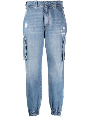 Skinny džíny s oděrkami Ermanno Scervino