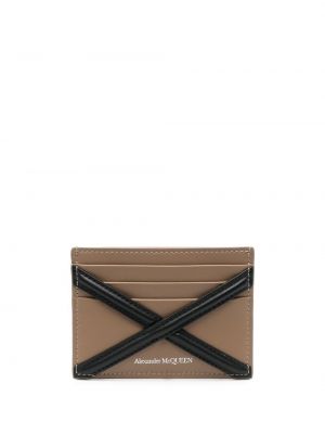 Kortholder Alexander Mcqueen brun