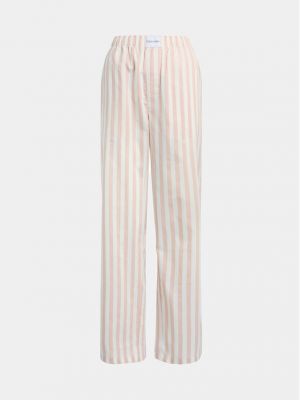 Priliehavé nohavice Calvin Klein Underwear ružová