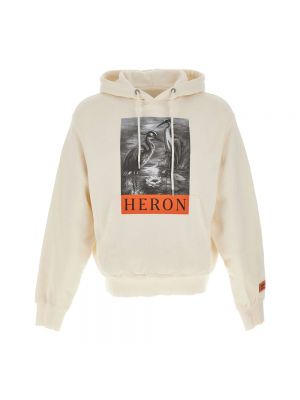 Sweter bawełniany Heron Preston biały