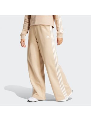 Pantalones a rayas Adidas Sportswear beige