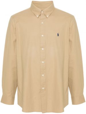 Medvilninis siuvinėtas polo marškinėliai Polo Ralph Lauren
