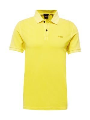Поло тениска Boss Casual жълто