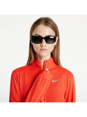 Mikina s kapucí Nike oranžová