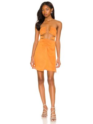Mini vestido For Love And Lemons naranja