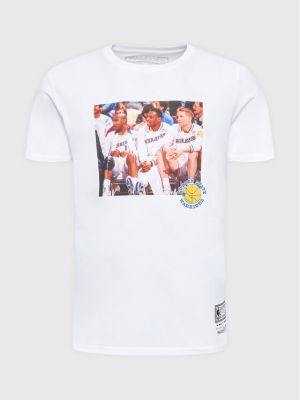 T-shirt Mitchell & Ness blanc