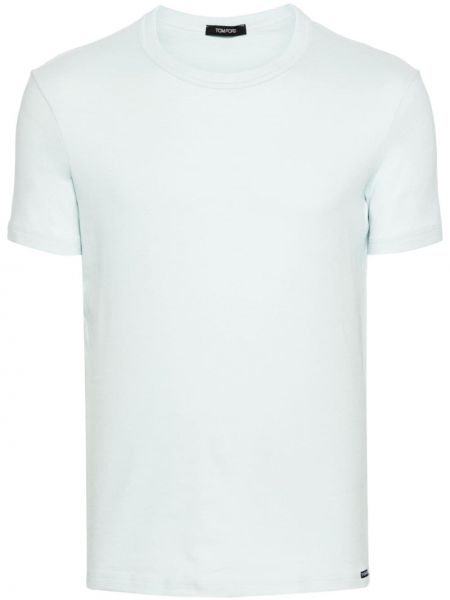 T-shirt col rond Tom Ford vert