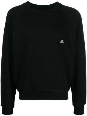 Sweatshirt mit rundhalsausschnitt Vivienne Westwood schwarz