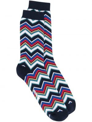 Sockor Missoni blå