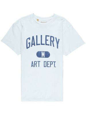 Kokvilnas t-krekls ar apdruku Gallery Dept.