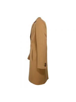 Abrigo de lana formal Hugo Boss beige
