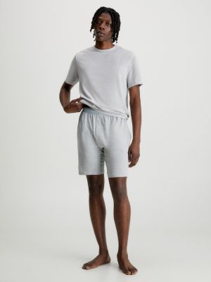 Μελανζέ πιτζάμας Calvin Klein Underwear γκρι