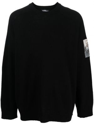 Volneni pulover Raf Simons črna