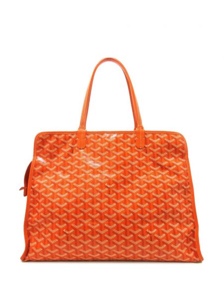 Potovalna torba Goyard Pre-owned oranžna