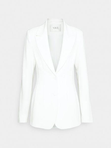 Biały krótki płaszcz Y.a.s Tall