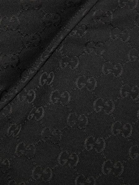 Daunenjacke aus baumwoll Gucci schwarz