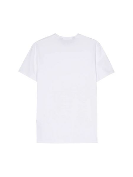 T-shirt aus baumwoll mit print Just Cavalli weiß
