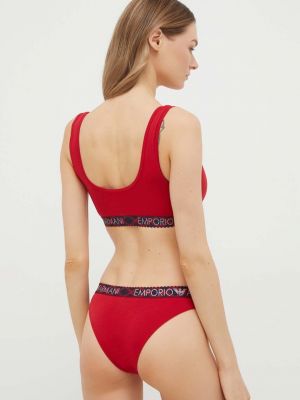 Slipy Emporio Armani Underwear czerwone