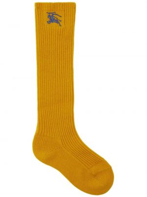 Κάλτσες Burberry κίτρινο