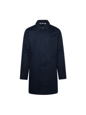 Mantel mit stickerei Barbour blau