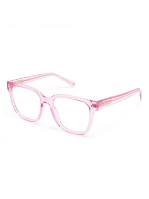 Caurspīdīgs brilles Chiara Ferragni rozā