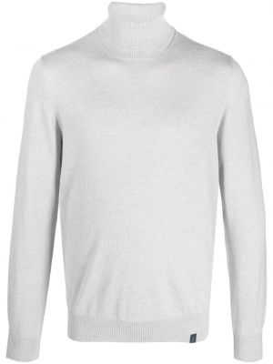Вълнен пуловер Fay бяло