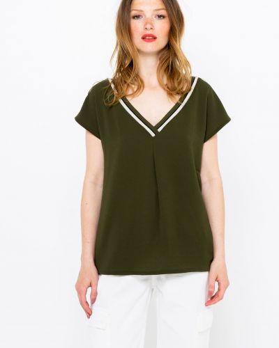 Tričko Camaieu zelené